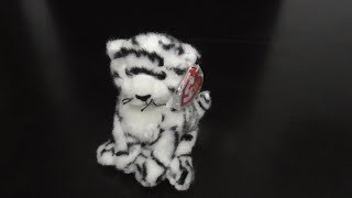 TY BEANIE BABIES 2005 TUNDRA THE WHITE TIGER PLUSH REVIEW [upl. by Azer]