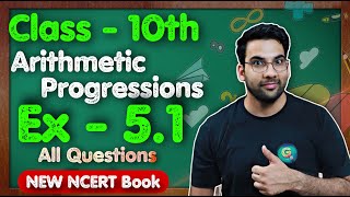 Class  10th Ex 51 Q1 to Q4 Arithmetic Progressions  New NCERT  CBSE  Green Board [upl. by Kcirret]