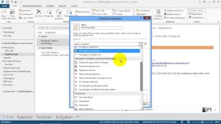 Outlook  QuickSteps  Regeln manuell ausführen [upl. by Ijan]