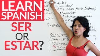 Ser or estar Speaking Spanish [upl. by Reldnahc592]