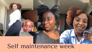 Hair maintenance week \Lets change my hair colourLIFE OF A AFRICAN DAUGHTER [upl. by Suzetta243]