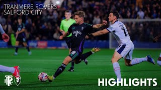 HIGHLIGHTS  Tranmere Rover 00 Salford City [upl. by Jelks]