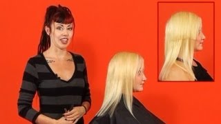 How to Blend Hair Extensions for a Natural Look  DoctoredLockscom [upl. by Leotie472]