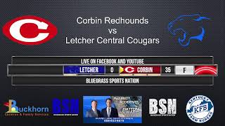 High School Football  Letcher County Central vs Corbin  10112024 [upl. by Easlehc]