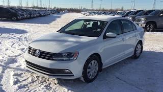 2017 Volkswagen Jetta Trendline Review [upl. by Sherrer509]