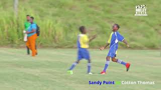 Primary School Football 2024 Highlights Cotton Thomas Comprehensive vs Sandy Point Primary School [upl. by Mazlack]