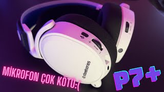 SteelSeries Arctis 7P Wireless Gaming Kulaklık Detaylı İncelemesi [upl. by Huxley]