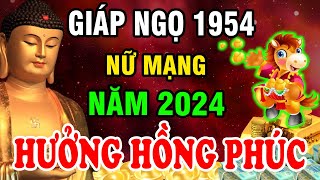 Tử Vi Chuẩn Giáp Ngọ 1954 Nữ Mạng Năm 2024 Hồng Phúc Trời Ban Cầu Được Ước Thấy Mệnh số Giàu Sang [upl. by Airdnaed]