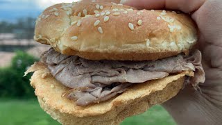 Arby’s Roast Beef Sandwiches 2 for 6 Food Review  Fast Food Deals  Food Blogger [upl. by Leong]