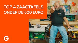 Top 4 Zaagtafels Onder de 500 Euro  Gereedschapcentrum [upl. by Rokach715]