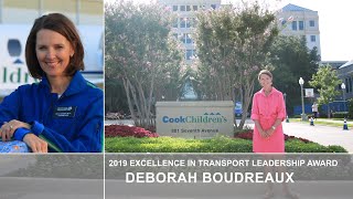 2019 Transport Leadership Award of Excellence  Deborah Boudreaux [upl. by Acisset]