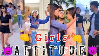 👿Girls Attitude Videos 👿Best Viral Attitude Tik Tok Video👿🦁Chukka All Vissa🦁 [upl. by Ellertal408]