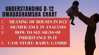 Understanding D12 Divisional Chart Dwadashamsha Chart  Significance in analysis [upl. by Ttayw]