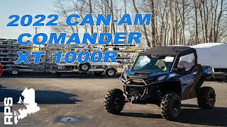 2022 CANAM COMMANDER XT 1000R features and accessories [upl. by Gardia]