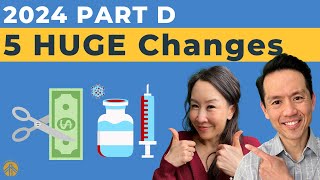 5 HUGE CHANGES You Need to Know  2024 Medicare Part D [upl. by Yorick20]