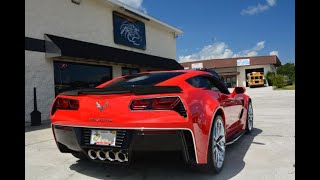 C7 Corvette Rear Valance Trim Install [upl. by Zeeba724]