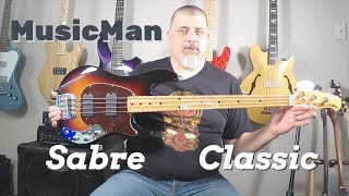 MusicMan Sabre Classic Review and Demo [upl. by Isej]