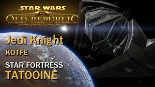 SWTOR KOTFE  Star Fortress Tatooine  Jedi Knight [upl. by Ahtiek]