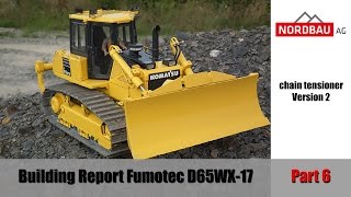 Fumotec Komatsu D65WX17 updated chain tensioner version 2 Part 6 [upl. by Sivatco]