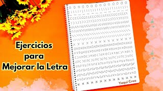 Ejercicios para Mejorar la Letra con Secuencias  Ejercicios de Caligrafía [upl. by Mandel723]