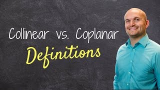 What does colinear and coplanar mean [upl. by Klump]