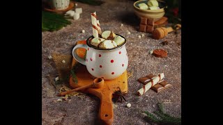 Hot Chocolate Recipe to warm your winter  Cookbook Dhaka [upl. by Rosa]