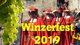 Kompletter Festzug Winzerfest Besigheim 2019 [upl. by Hannala]