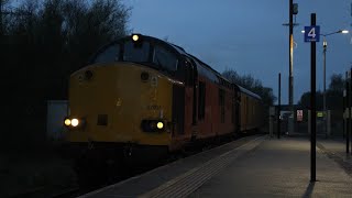 Trains at Bidston 80424 Featuring 3760737610 [upl. by Range]