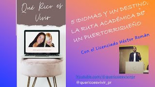 5 idiomas y un destino la ruta académica de un puertorriqueño [upl. by Zaremski]