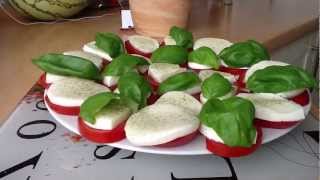 Tomate Mozzarella selber machen  ein Rezept [upl. by Aubry]