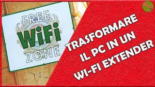 Come CONDIVIDERE LA CONNESSIONE DEL PC WiFi Extender 🛜💯 [upl. by Corbet]