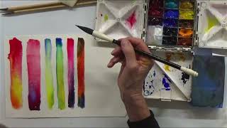 All about Mixing Colours Mix 40 stunning colors from 8 Holbein watercolours personalise your art [upl. by Muriel]