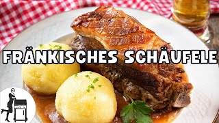 Schäufele mit krosser Schwarte amp feiner Soße  einfaches Rezept [upl. by Anirok]