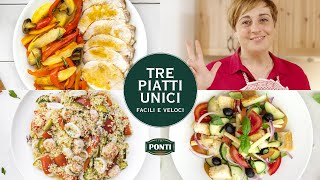 3 SECONDI PIATTI Facili e Leggeri  Polpo e Patate Filetti di Petto di Pollo Orata al Forno [upl. by Weingartner]