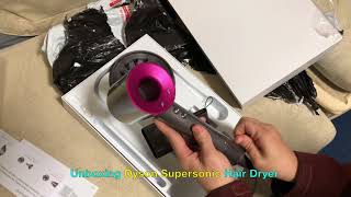 Unboxing Dyson Supersonic Hair Dryer [upl. by Neddie]