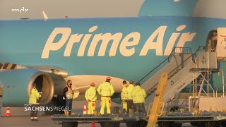 Amazon verlässt Flughafen LeipzigHalle [upl. by Stedman]