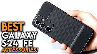 Top 5 Best Galaxy S24 FE Accessories ✅ [upl. by Velma]