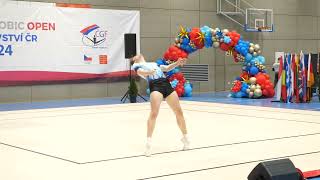 Czech Aerobic Open 2024  Final  SEN IM  GER  Nils Angerstein [upl. by Gnous807]