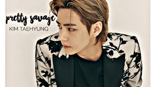 Pretty Savage  Kim Taehyung fmv [upl. by Auqinaj]