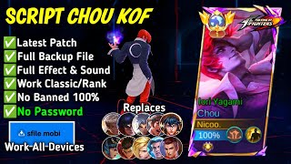 NEW Script Skin Chou KOF Iori Yagami No Password  Latest Patch [upl. by Everrs]