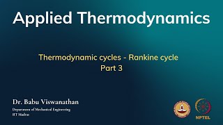 Thermodynamic cycles  Rankine cycle  Part 3 [upl. by Mailand]