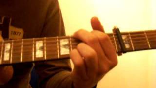 BLINK 182 I MISS YOU My cover GUITAR LESSONTUTORIAL PART2 BY JON FARMER [upl. by Anelis936]