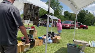 Sneak Peak Selling At The Highway 127 Yard Sale Crossville TN 2021 [upl. by Ittocs207]