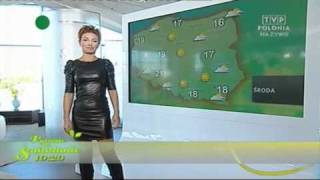 Sexy black leather mini dress tv presenter [upl. by Titania]