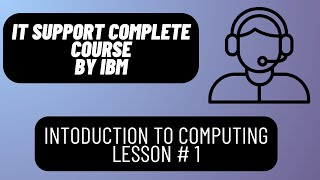 Introduction to Computing Lesson 1 [upl. by Carlyn]