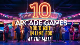 Top 10 Arcade Games Youd Wait in Line for at the Mall [upl. by Uzial]