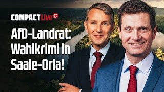 AfDLandrat Wahlkrimi in SaaleOrla Livestream [upl. by Schacker]