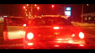 ROAD RAGE in Ottawa Ontario Canada on New Years Eve [upl. by Atinele]