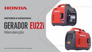 Gerador Honda EU22i  Manutenção preventiva [upl. by Ready234]