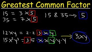 How To Find The Greatest Common Factor Quickly [upl. by Maggi459]